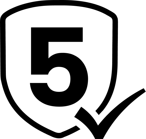 5 års
garanti